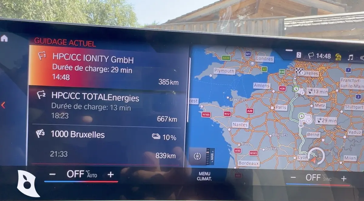 Essai BMW i4 (Partie 2) : les écrans, CarKey, l'app mobile et un intérieur léché !