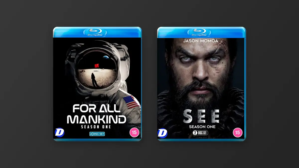 Apple sort For All Mankind et SEE en Blu-Ray [promo Apple TV]