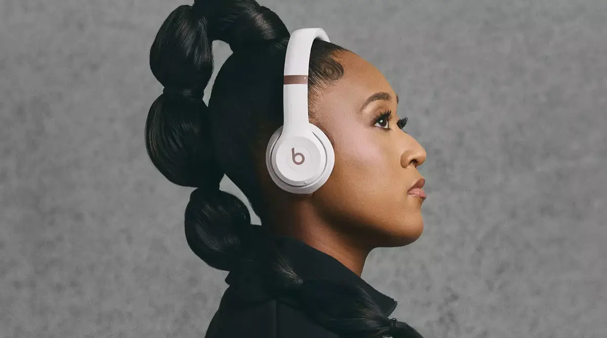 L'athlète Naomi Osaka avec le Beats Solo4