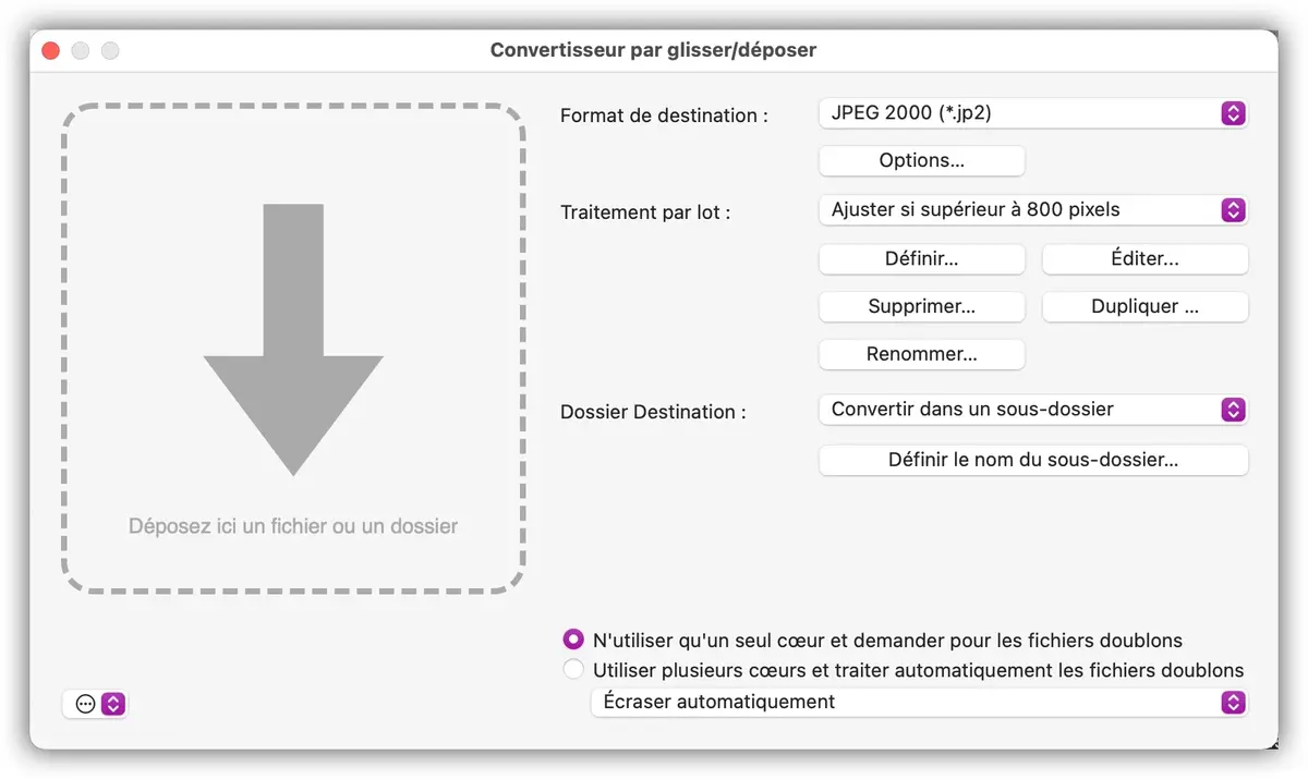 La nouvelle version de GraphicConverter est disponible !