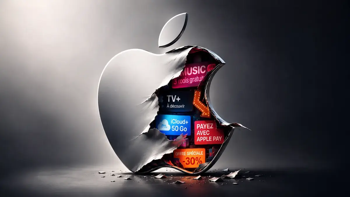 Le bon nombre de publicit&eacute;s dans un produit Apple, c'est z&eacute;ro.