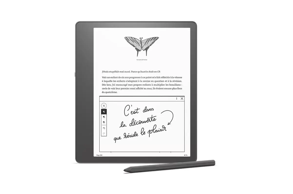 Kindle Scribe : Amazon lance sa première liseuse dotée d'un stylet