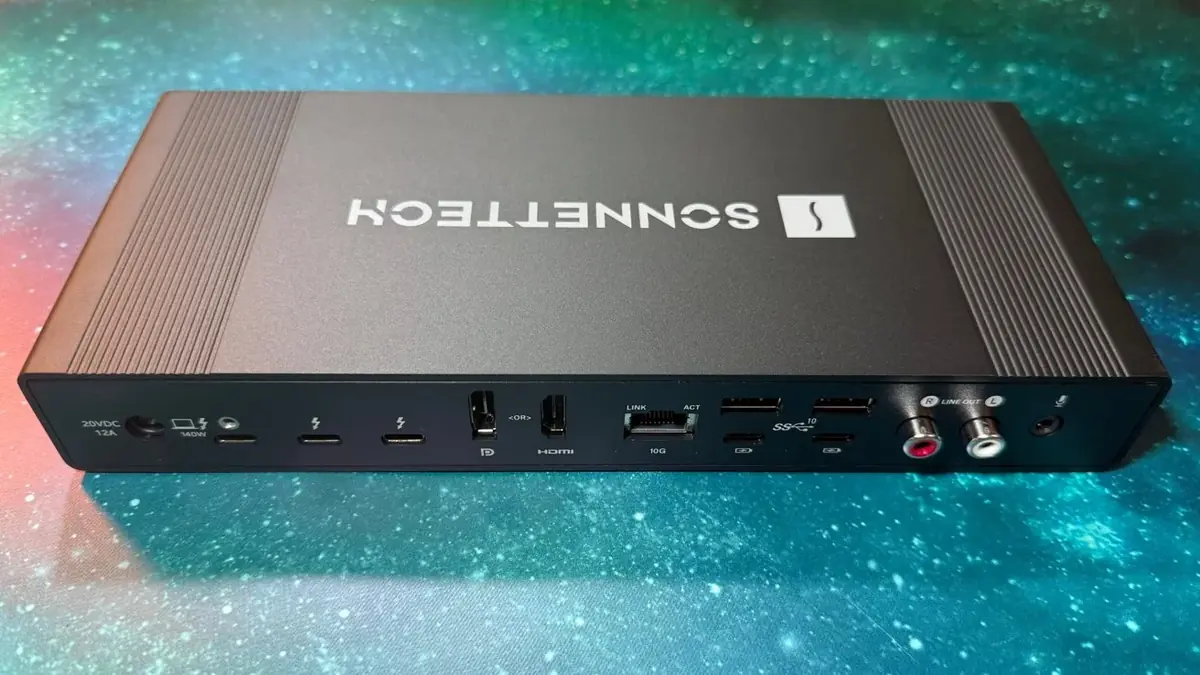 Sonnet lance deux docks Thunderbolt 5 avec Ethernet 10 Gbit et une connectique XXL