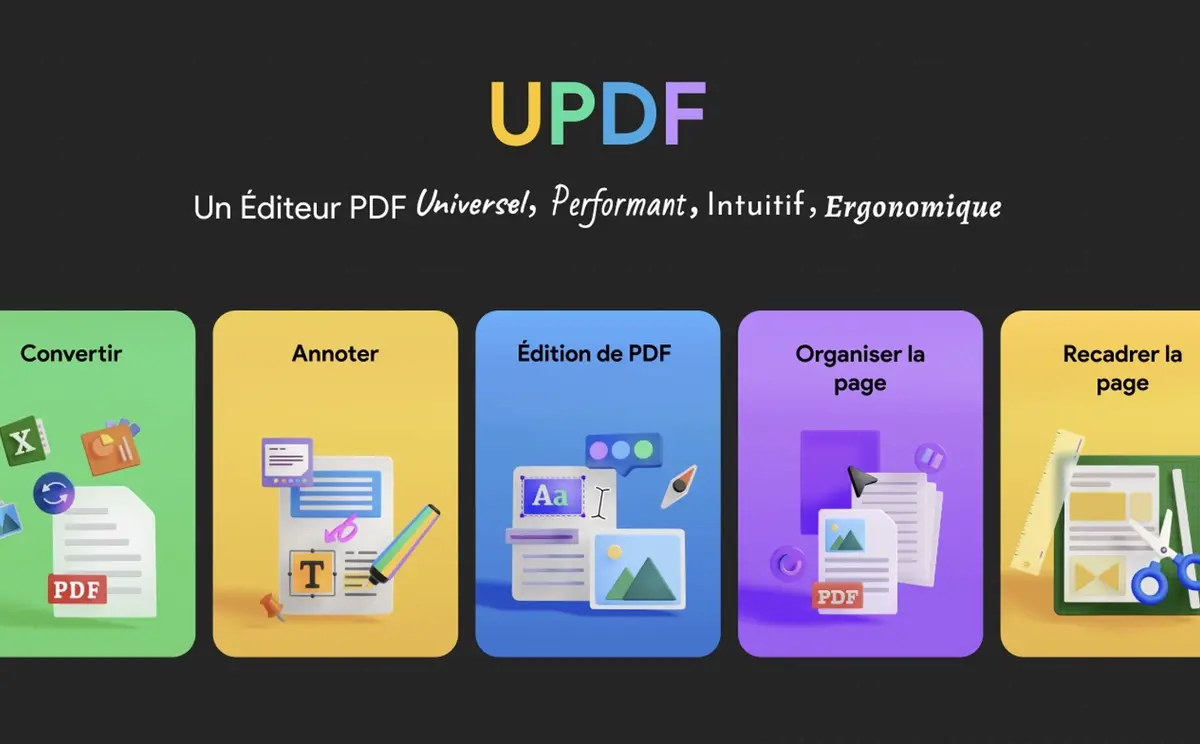 -58% sur UPDF, un outil très complet pour créer, éditer et organiser vos PDF ! (43€ à vie)