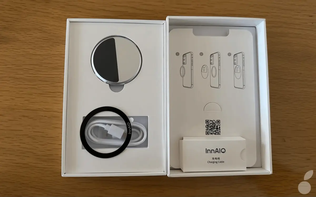 Test de l'InnAIO AI Translator T10&nbsp;: un galet traducteur qui se colle &agrave; l'iPhone