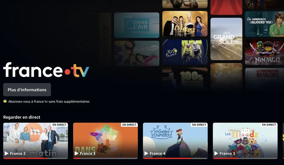 France Télévisions débarque sur Prime Video pour contrer Netflix et TF1