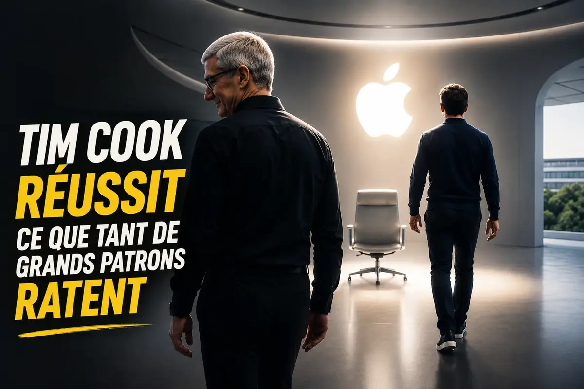 Tim Cook r&eacute;ussit ce que tant de grands patrons ratent