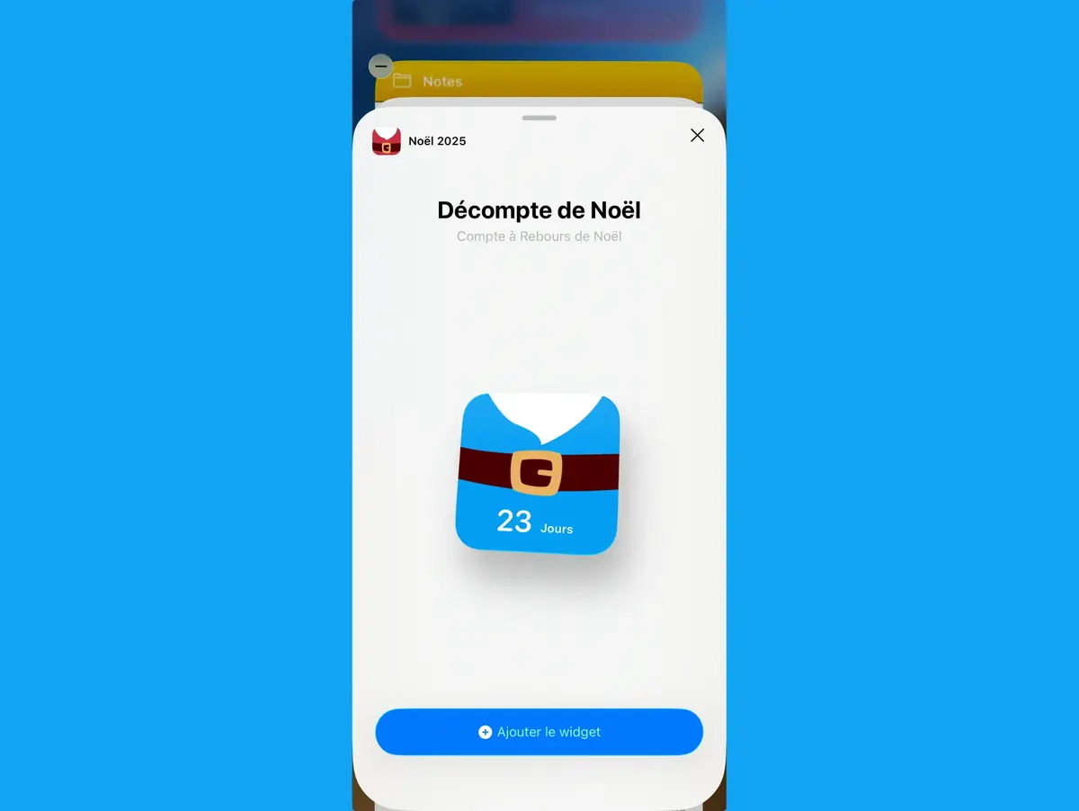 Compte à Rebours "Noël 2025" : l’app française revient pour patienter jusqu’au grand soir !