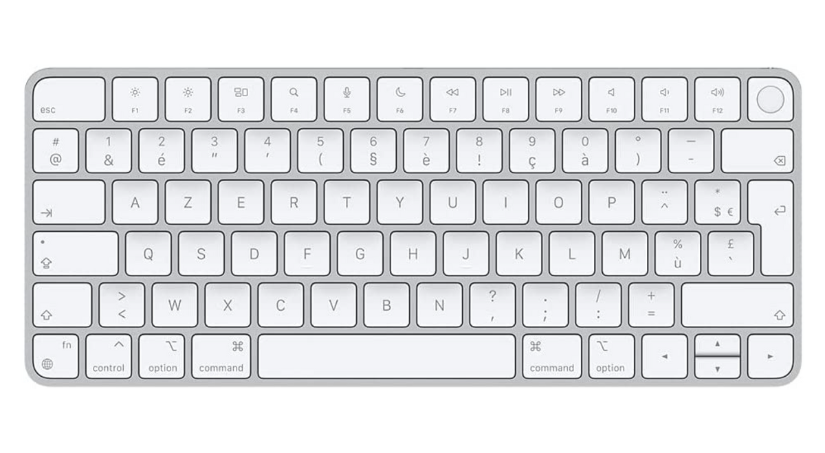 Le très pratique Magic Keyboard avec Touch ID à 120€ (-39€), son prix le plus bas