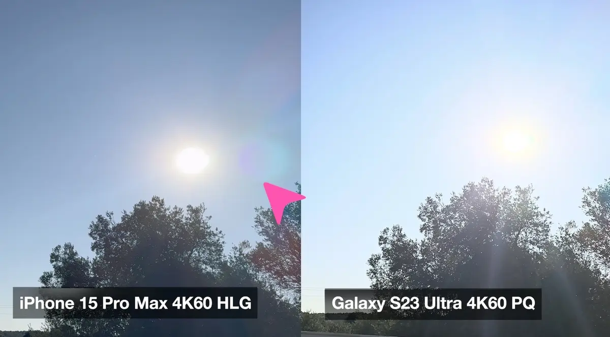 Test iPhone 15 Pro Max vs Samsung Galaxy S23 Ultra : comparatif photo/vidéo !