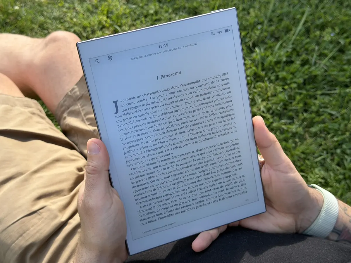 Test de la Paperslate&nbsp;: la tablette E-Ink fran&ccedil;aise