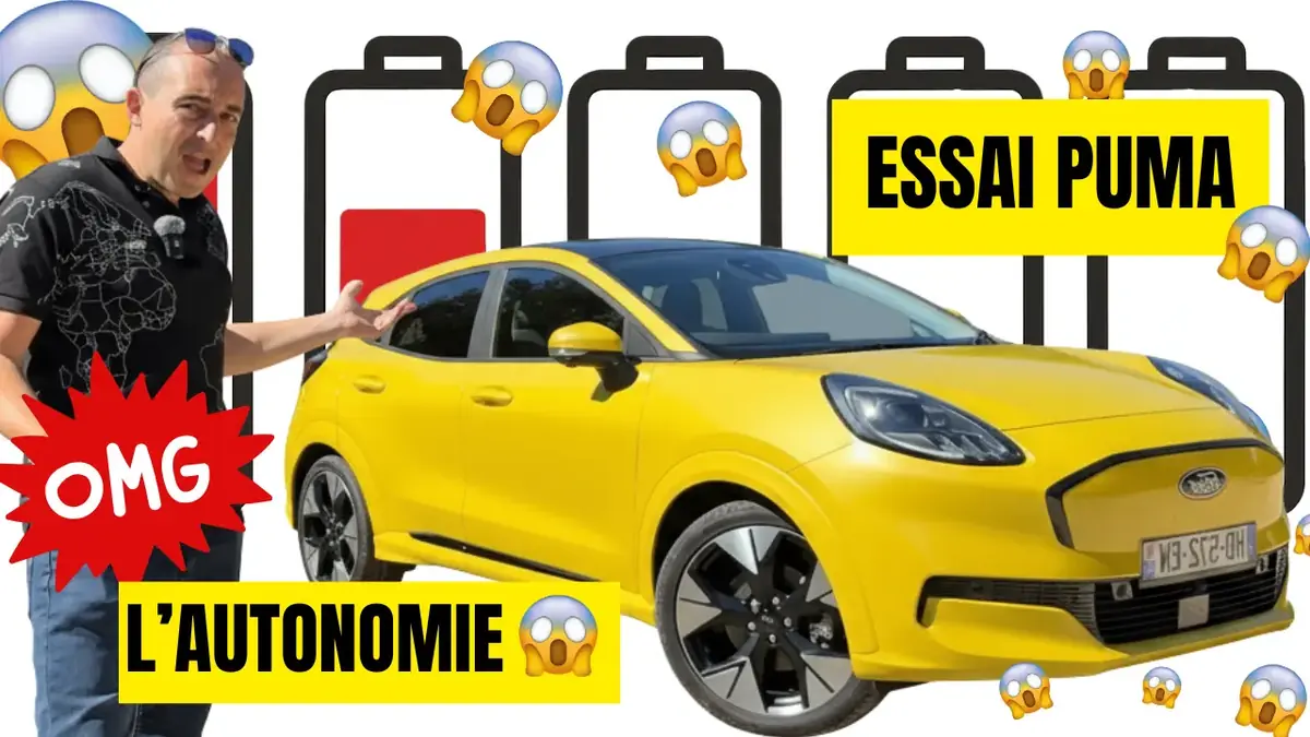 Essai Ford Puma électrique : on l'adore mais c'est quoi cette autonomie !?