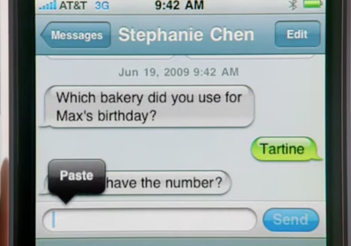 Voilà pourquoi l'iPhone originel n'avait pas de fonction copier/coller