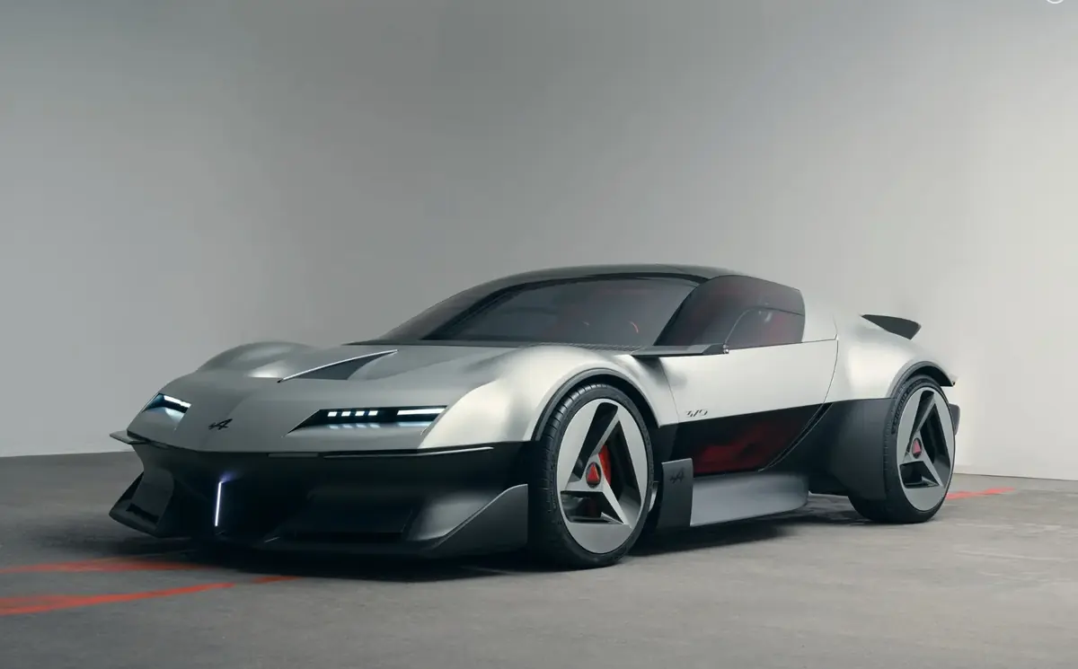 Alpine A310 Vision&nbsp;: l'ic&ocirc;ne de 1971 rena&icirc;t en &eacute;lectrique au Mondial de Paris