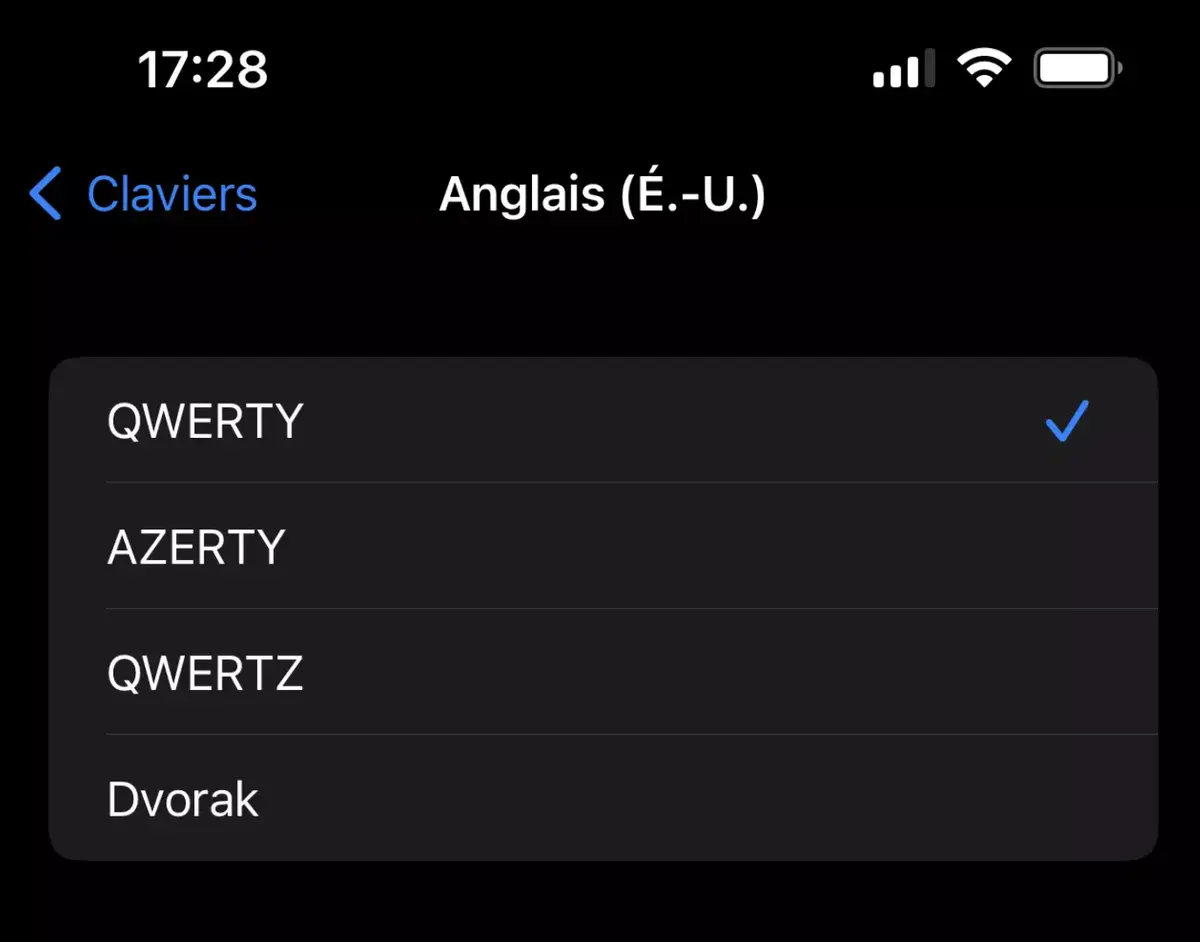 iOS 16 : la prise en charge du clavier Dvorak ravit Steve Wozniak