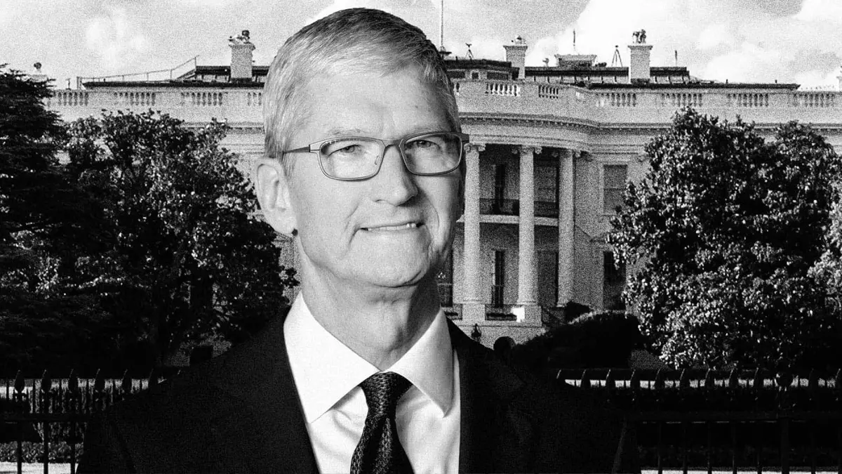 Tim Cook Apple Maison Blanche