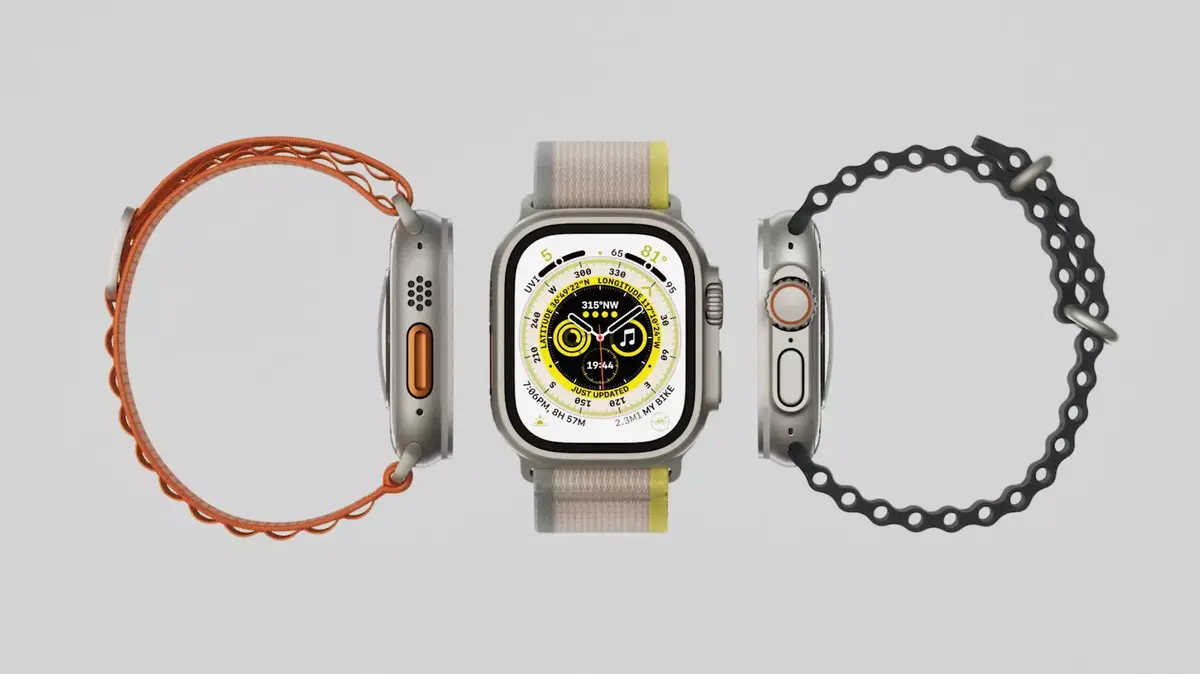 Apple Watch Ultra : boitier titane 49mm, 60h d'autonomie, GPS plus précis, dès 999€