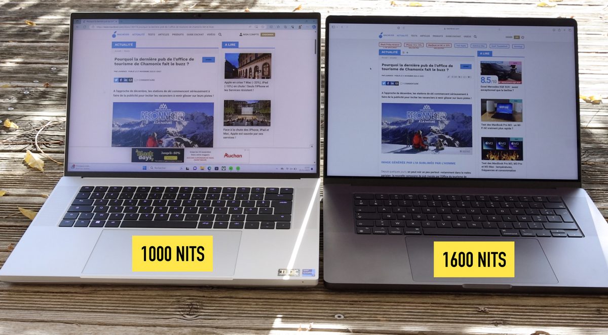 Test du MacBook Pro (Apple M3 Max) : presque une console de jeu, déjà un  monstre de puissance - Numerama