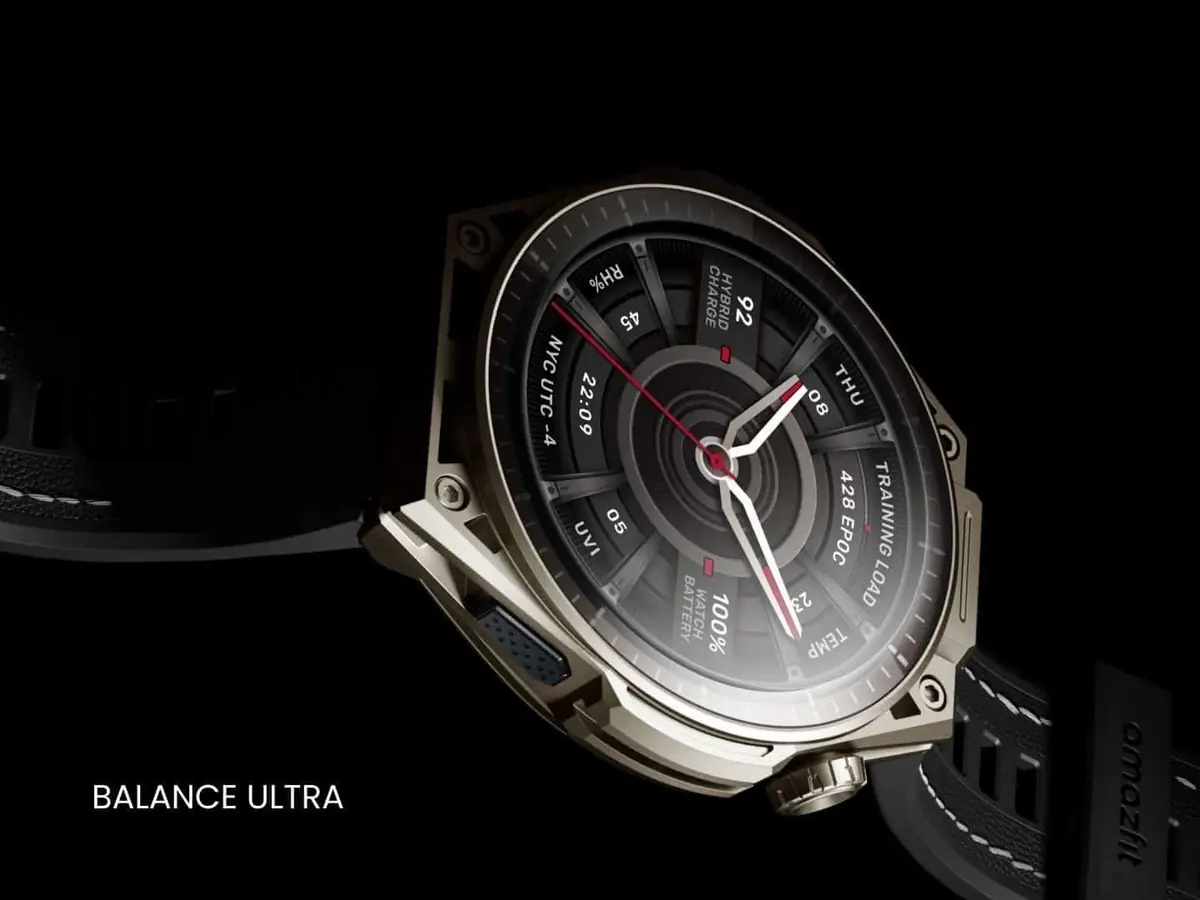 Amazfit Balance 3&nbsp;: la montre connect&eacute;e &agrave; 3000 nits et 21 jours d'autonomie
