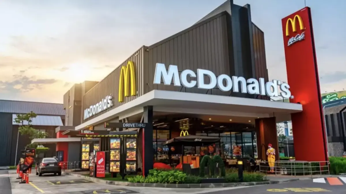 McDonald's borne de charge rapide VE