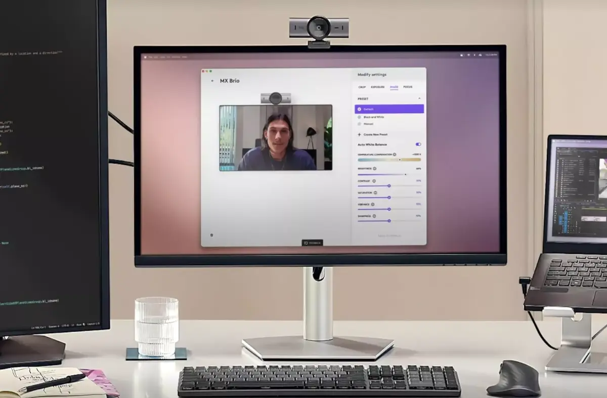 Une nouvelle webcam haut de gamme chez Logitech avec la MX Brio !