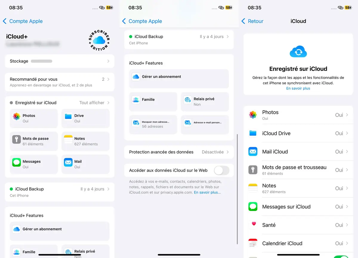 iOS 18 : les nouveautés d'iCloud et de Mail iCloud