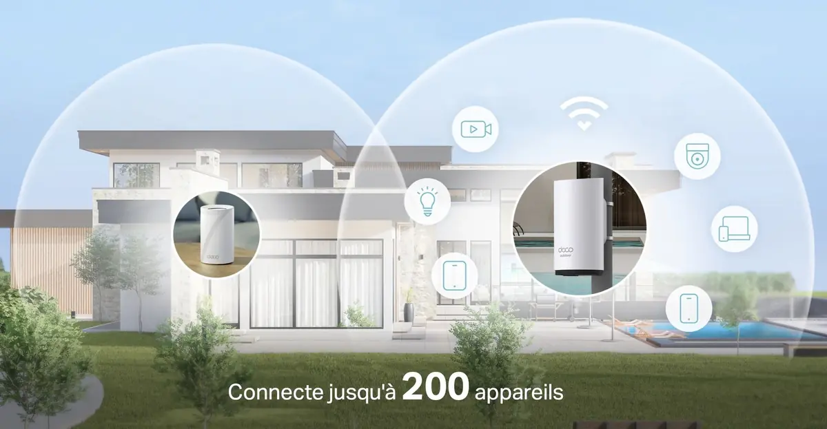 Test du Deco BE25-Outdoor Wi-Fi 7&nbsp;: enfin du Wi-Fi performant dans le jardin&nbsp;!