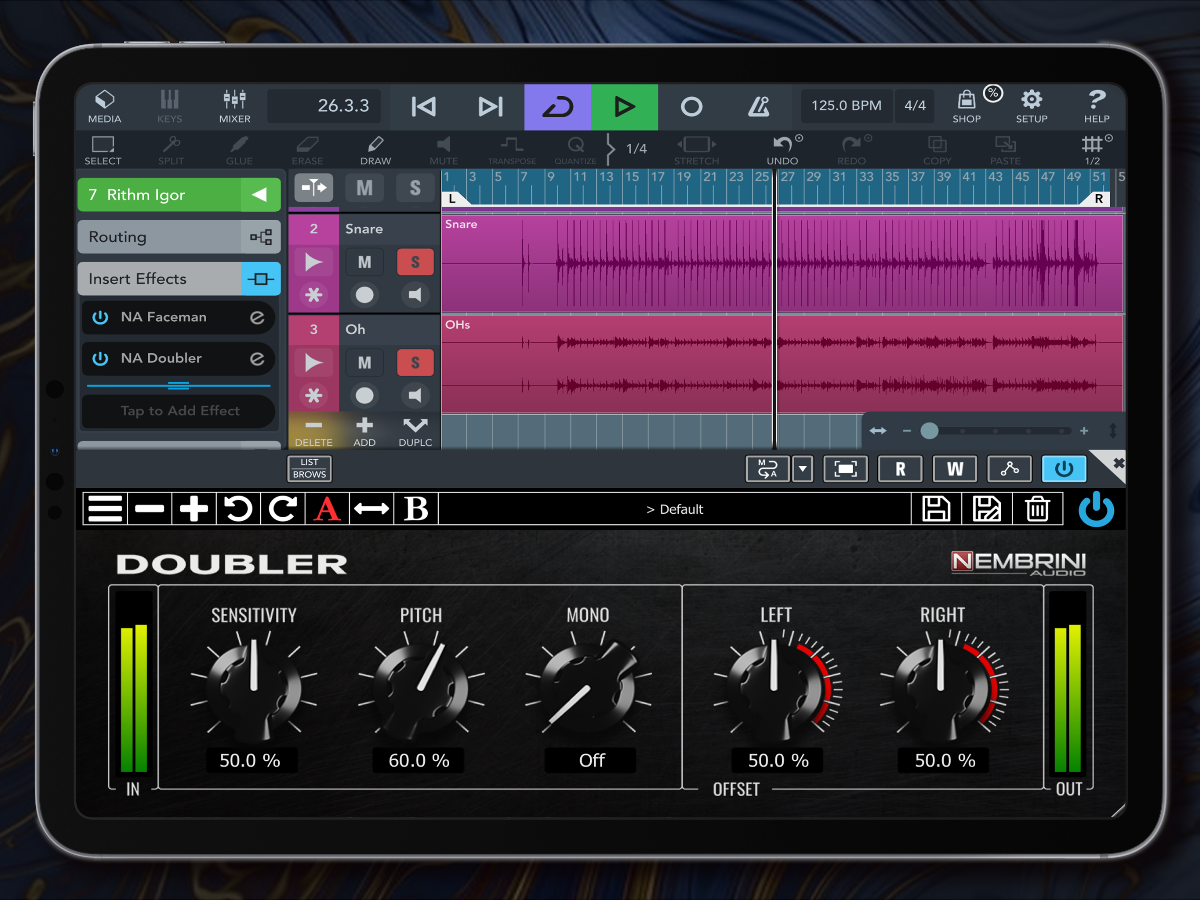 Nembrini Audio lance le plugin Doubler sur macOS et iOS/iPadOS