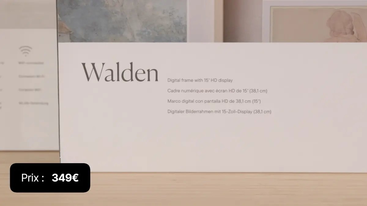 Test Aura Aspen et Walden&nbsp;: des cadres photo compatibles iCloud et LivePhoto&nbsp;!