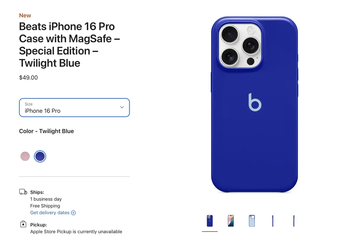 iPhone 16 : de nouveaux coloris pour les coques Beats !