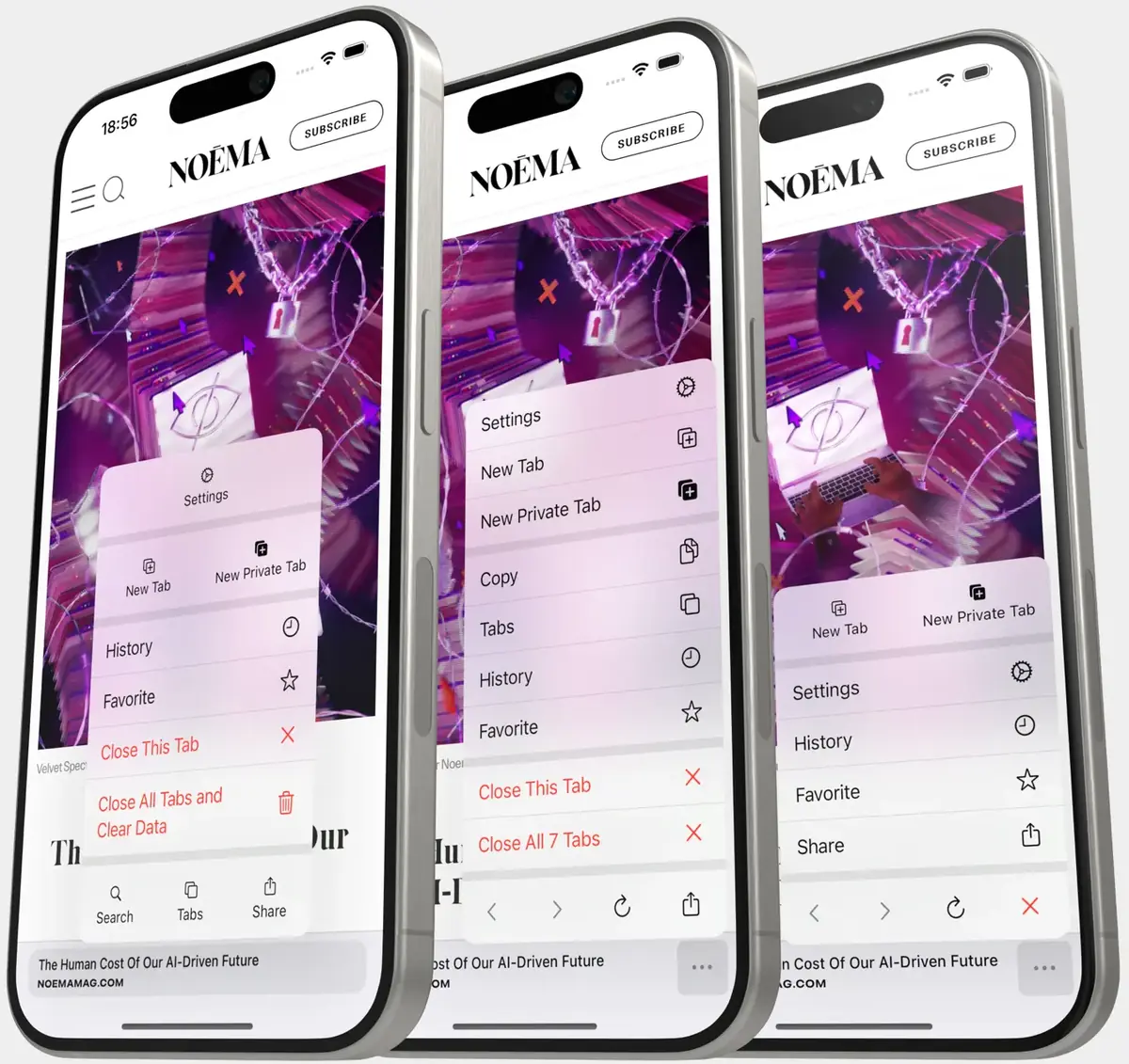 L&rsquo;app iPhone du jour&nbsp;: le navigateur Quiche remplace Safari