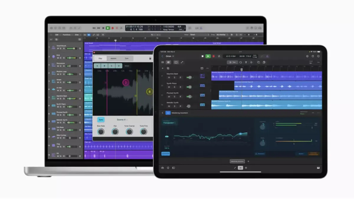 De nouvelles fonctions pour Final Cut Pro et Logic Pro sur Mac et iPad