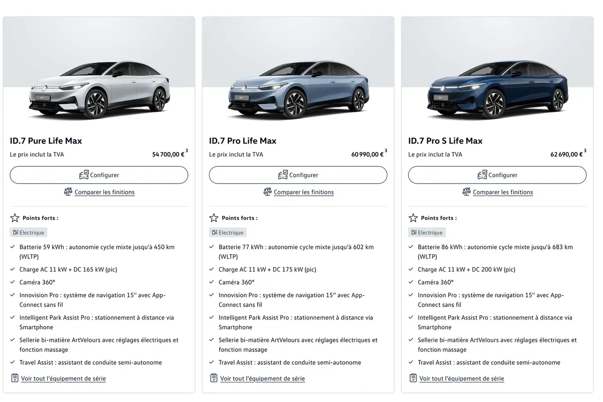 Essai Volkswagen ID7 Pro S&nbsp;: une autonomie de dingue&nbsp;! + test avec coffre de toit et sur neige