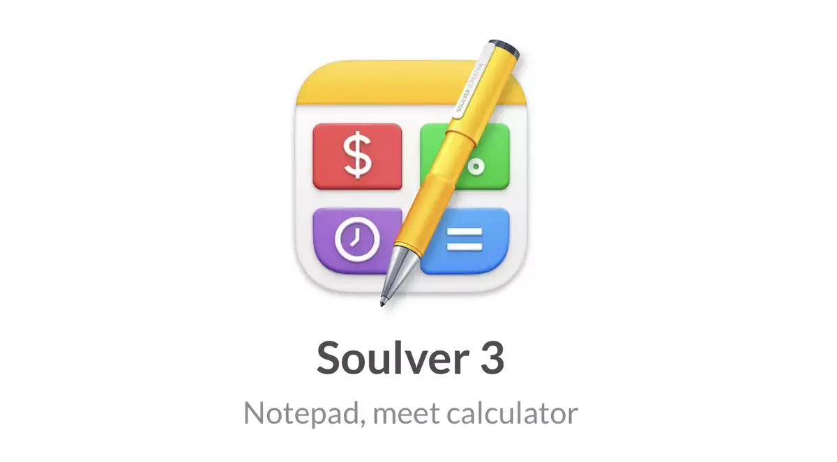 La calculatrice doublée d'un éditeur de texte Soulver est de retour sur iPad