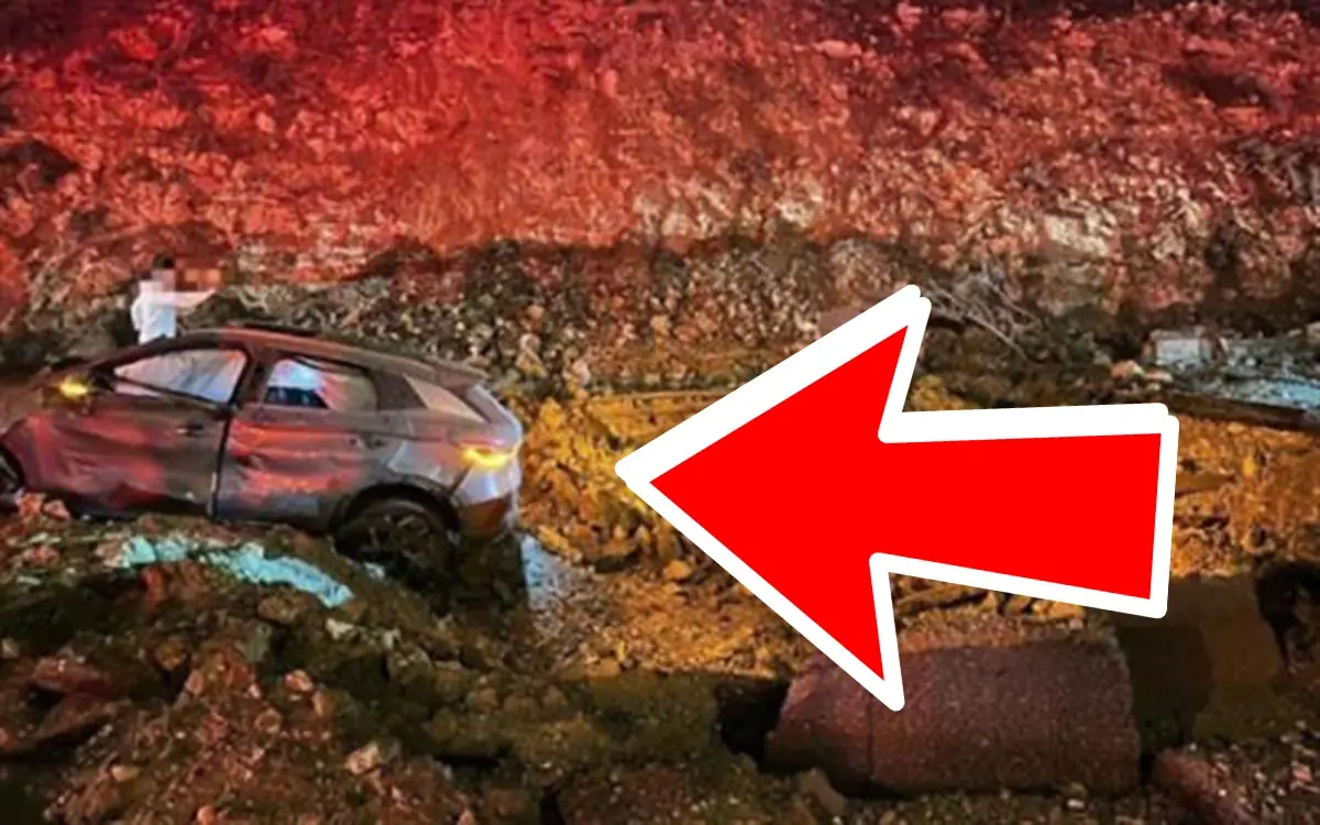 Un BYD Atto 3 encaisse l'explosion d'un missile balistique, les cinq occupants s'en sortent vivants