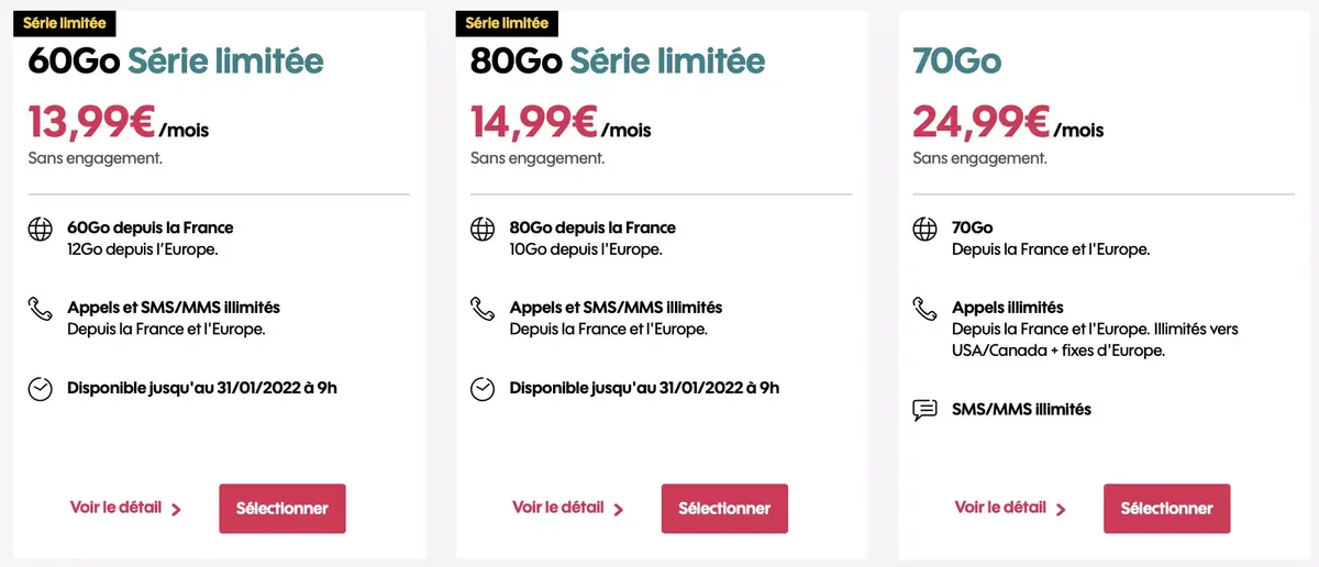 Free lance un forfait sans engagement 5G 210 Go à 19,99 € (les autres opérateurs réfléchissent)