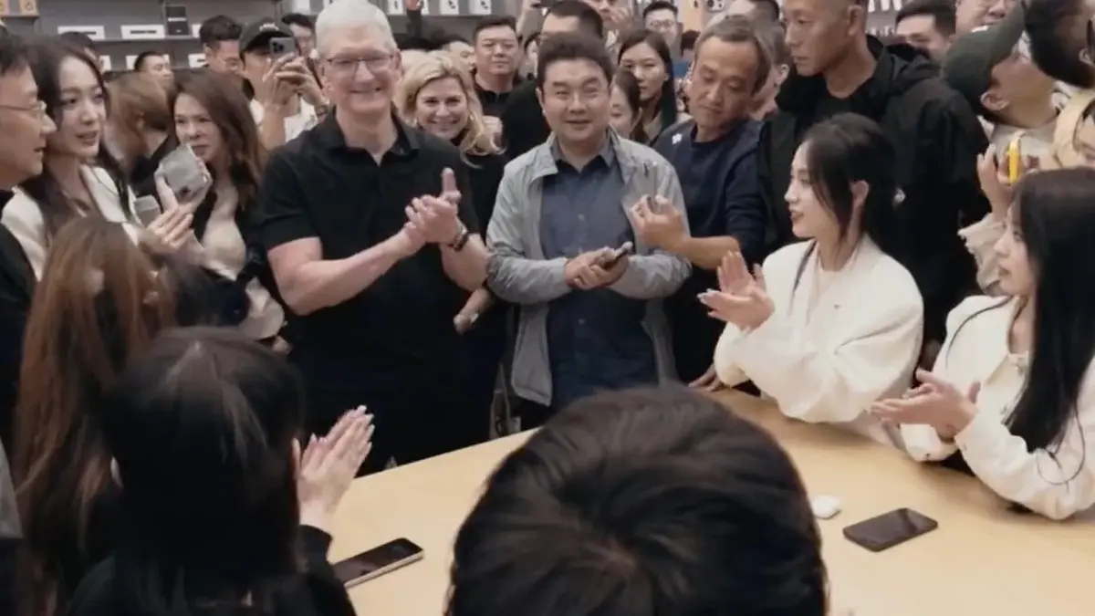 Tim Cook Apple Chine