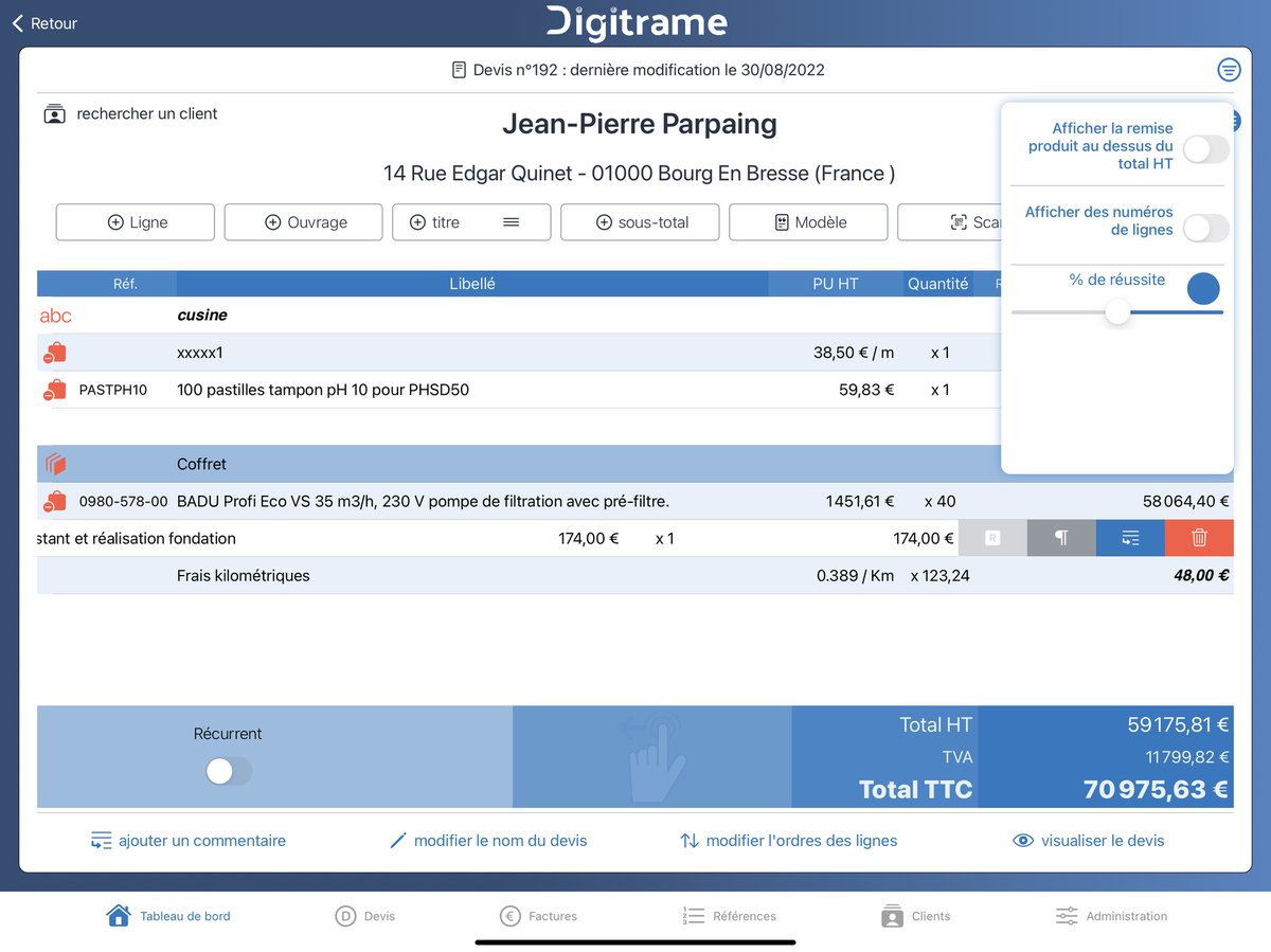 Booster votre gestion administrative avec Digitrame (Devis, factures...)