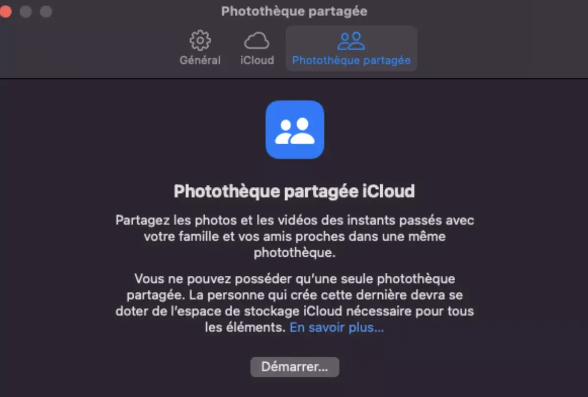 Configurations sur macOS