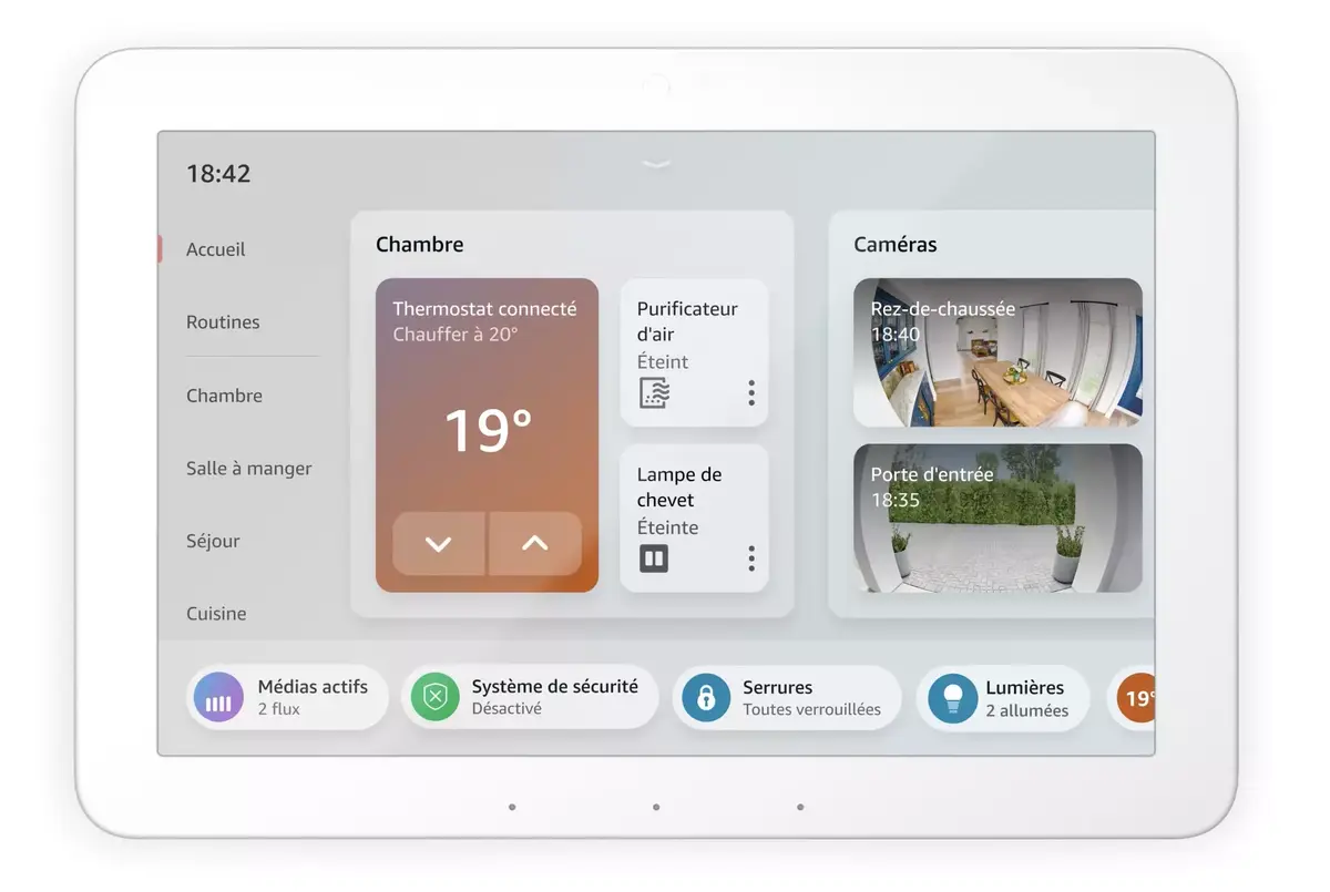 L'Echo Hub, l'écran de contrôle domotique d'Amazon est disponible en France !