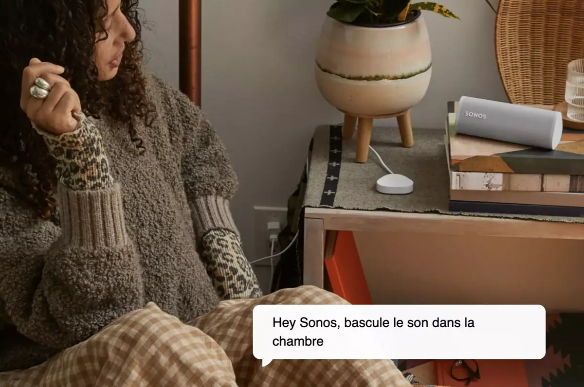 L'assistant vocal Sonos Voice Control est disponible en France