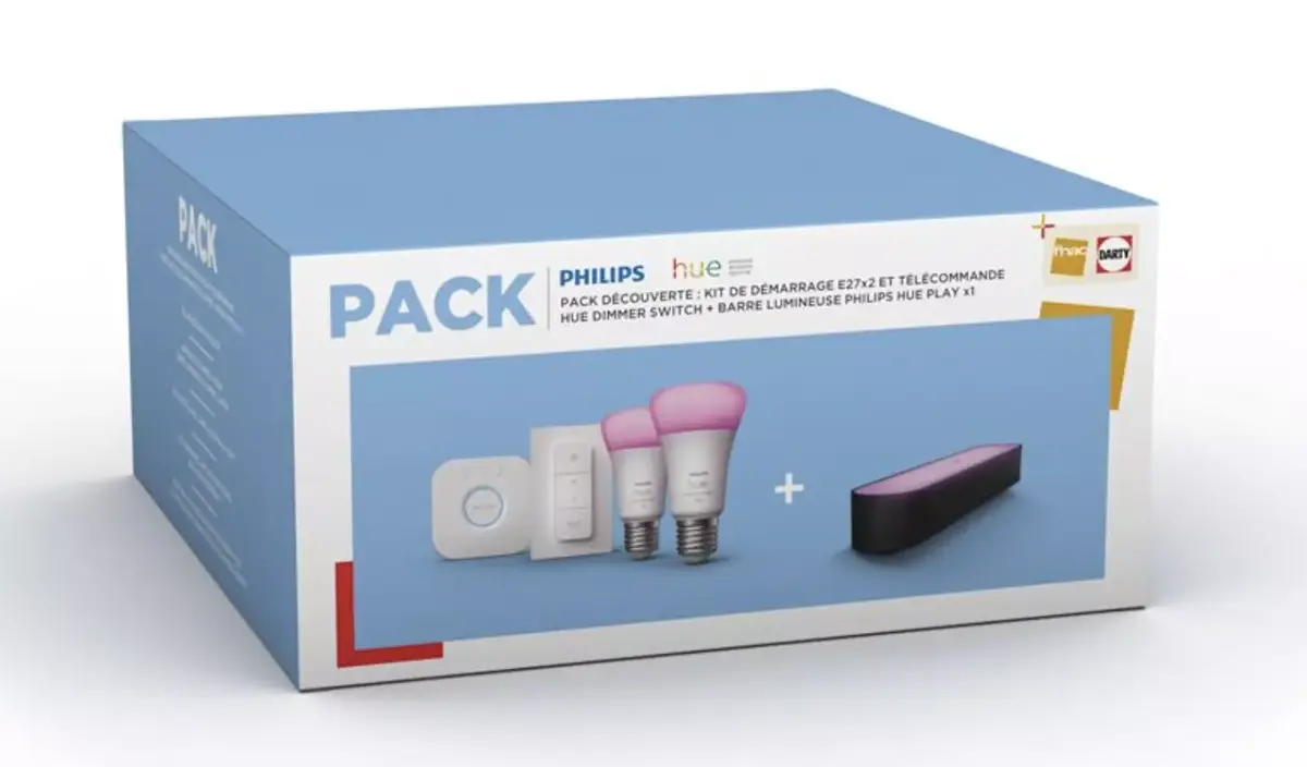 Fnac מוכרת את החבילה הזו של Philips Hue למכירות (