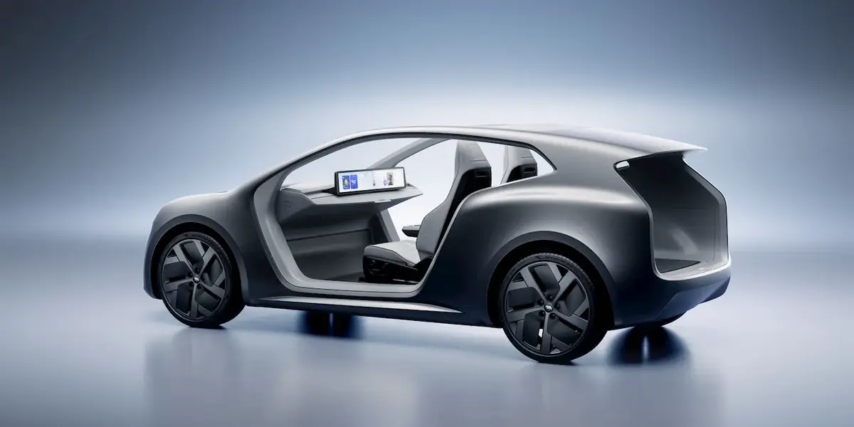 Lucid d&eacute;voile Lunar, un robotaxi deux places qui veut faire mieux que le Cybercab de Tesla