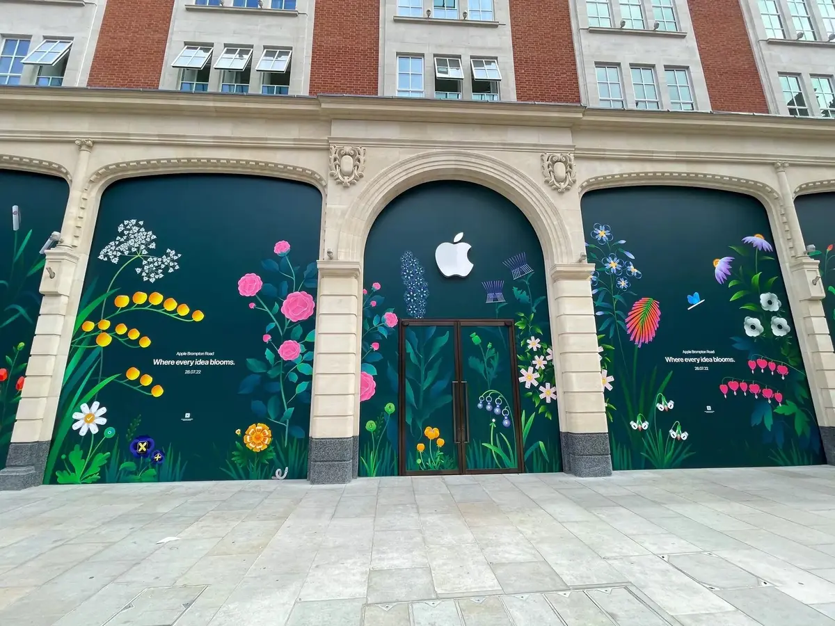 L'Apple Store Brompton Road se dévoile en attendant son ouverture le 28 juillet !