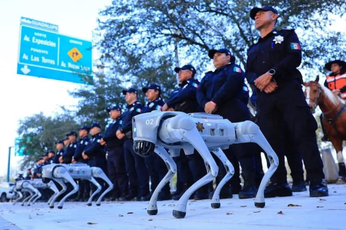 La police mexicaine va l&acirc;cher des robots-chiens pour s&eacute;curiser la Coupe du Monde 2026