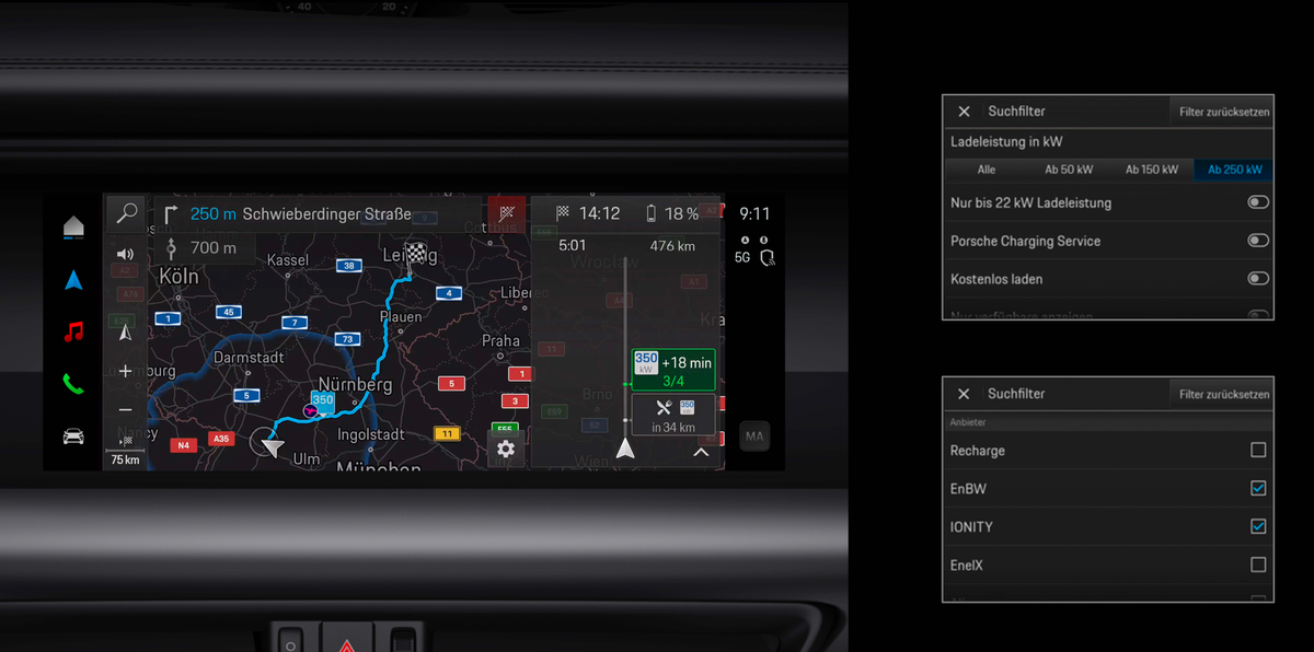 Porsche Macan électrique : Android, batterie éjectable, off-road, et 500Km d'autonomie