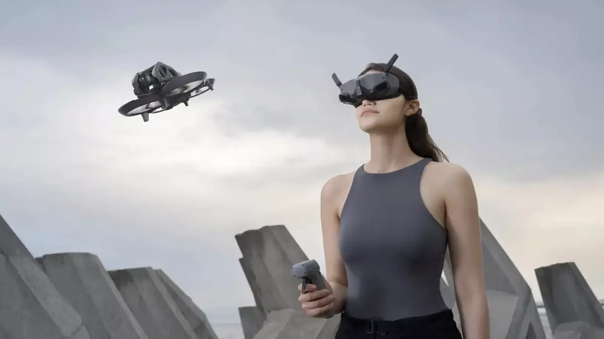 DJI : un nouveau casque FPV Integra et un contrôleur RC Motion 2 pour l'Avata