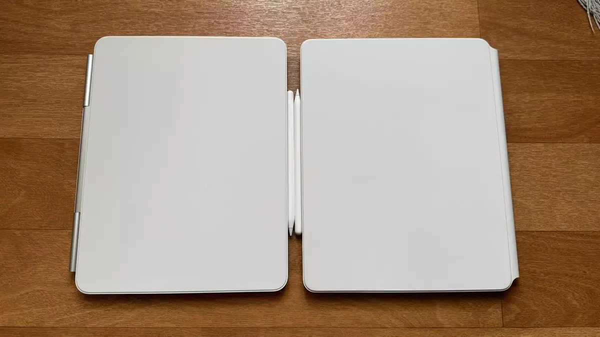 De gauche à droite : iPad Pro M4, iPad Pro M2