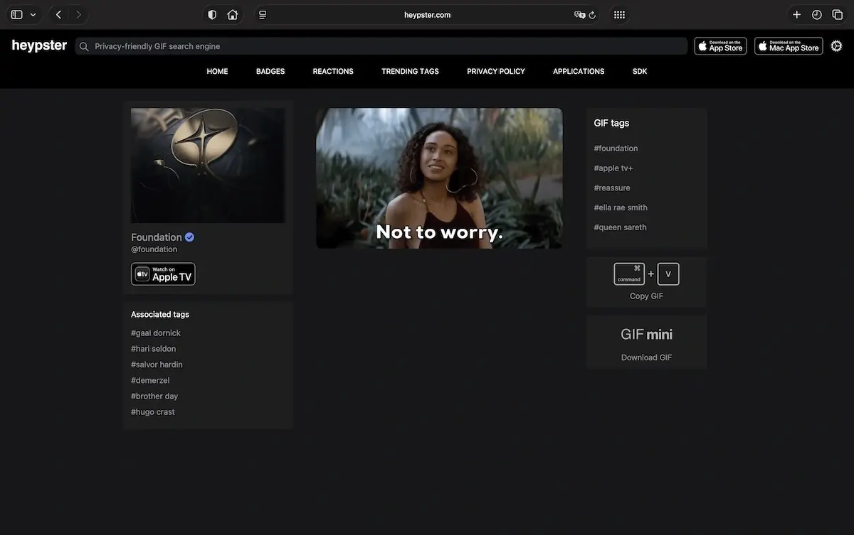 Heypster sur le web : le moteur de recherche de GIFs 100 % privé s’ouvre à tous