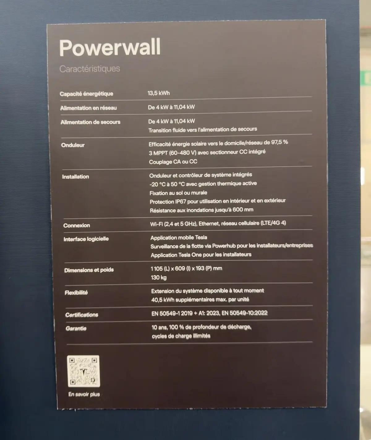 Tesla Wall Connector v4 : enfin homologué pour la France, MiD et (peut-être) V2H/V2G !